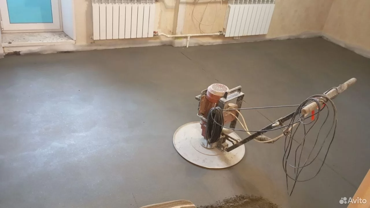 Полусухая стяжка пола